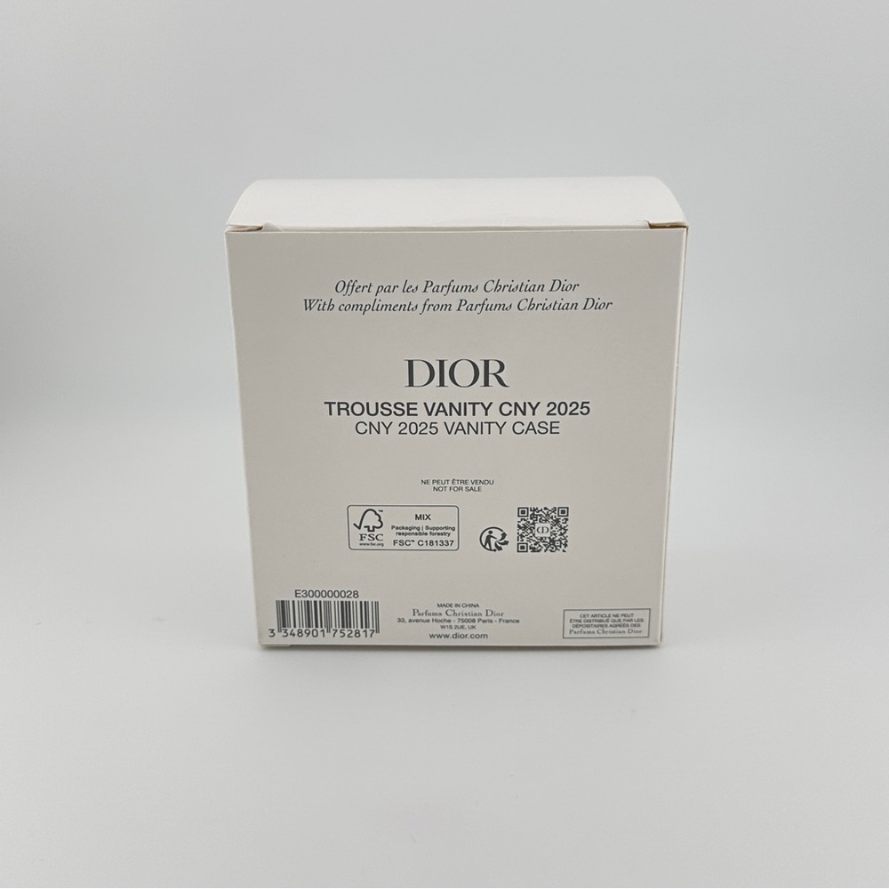 🆕 DIOR Limited Edition Shimmering Red Round Jewelry Case Authentic & NIB - Picture 8 of 8